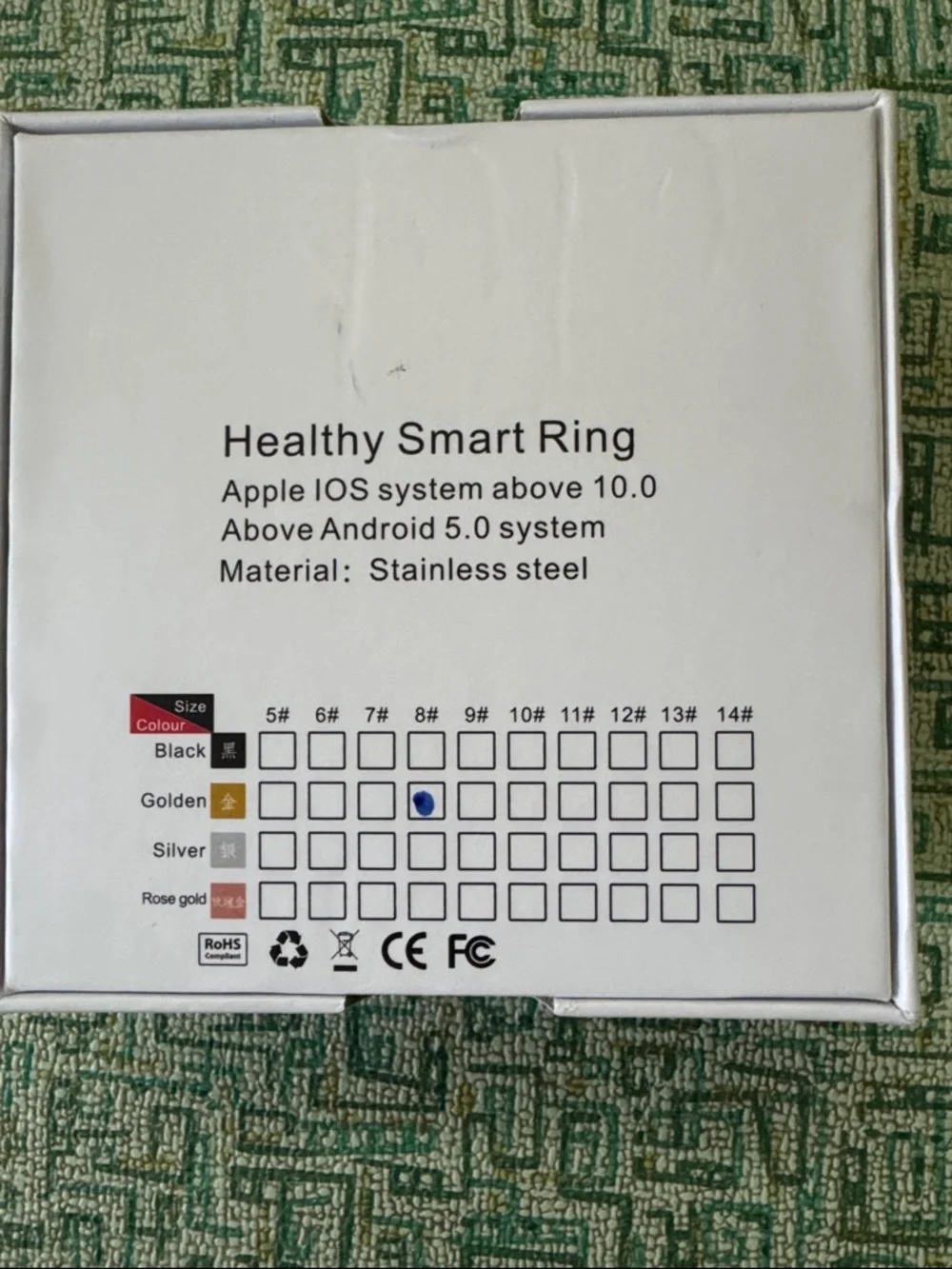 Smart Ring Gold